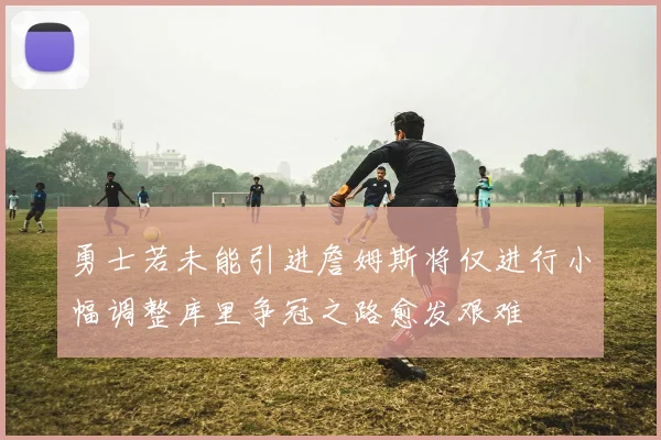 勇士若未能引进詹姆斯将仅进行小幅调整库里争冠之路愈发艰难